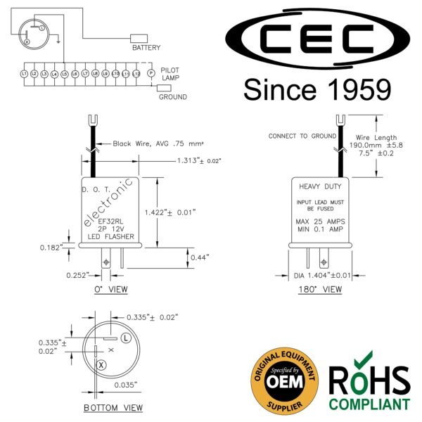 CEC Flasher EF32RL - Image 2