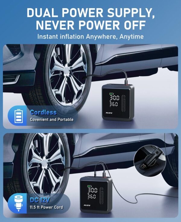 NUSTE Portable Tire Inflator - Image 4