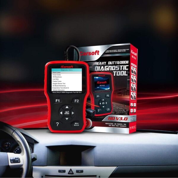 iCarsoft HD V3.0 Diagnostic Scanner - Image 4