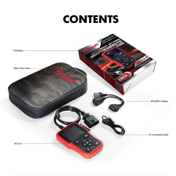 iCarsoft HD V3.0 Diagnostic Scanner - Image 2