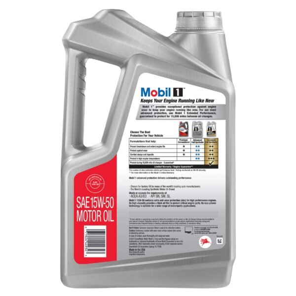 Mobil 1 Advanced Motor Oil - Image 2