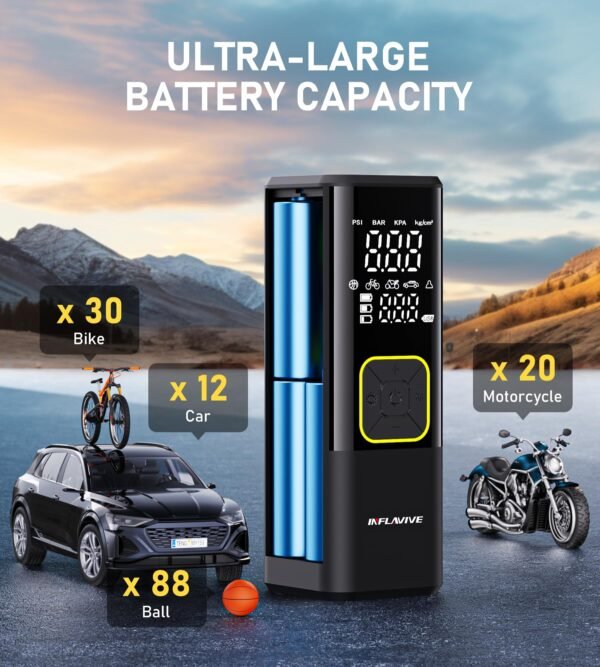 InflaVive Portable Tire Inflator - Image 4