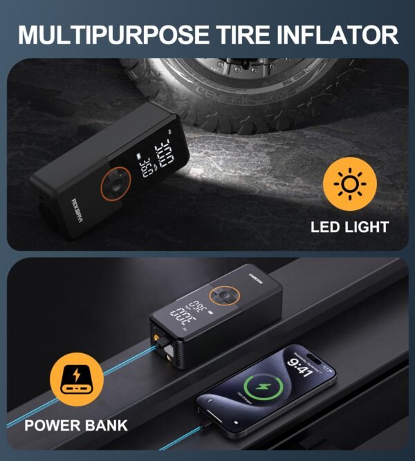 ATKMAYI Portable Tire Inflator - Image 6
