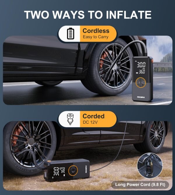 ATKMAYI Portable Tire Inflator - Image 3